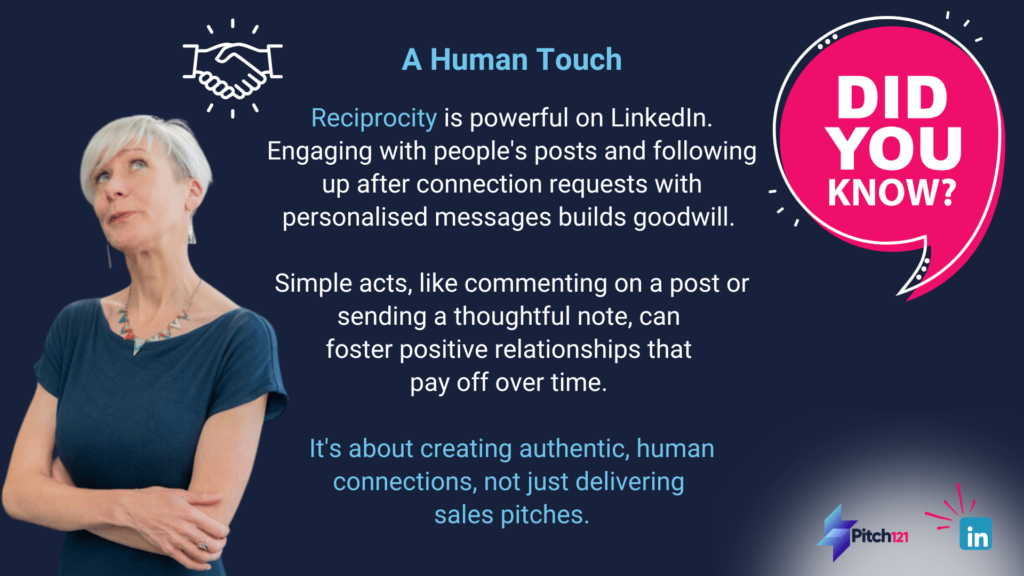 A human touch