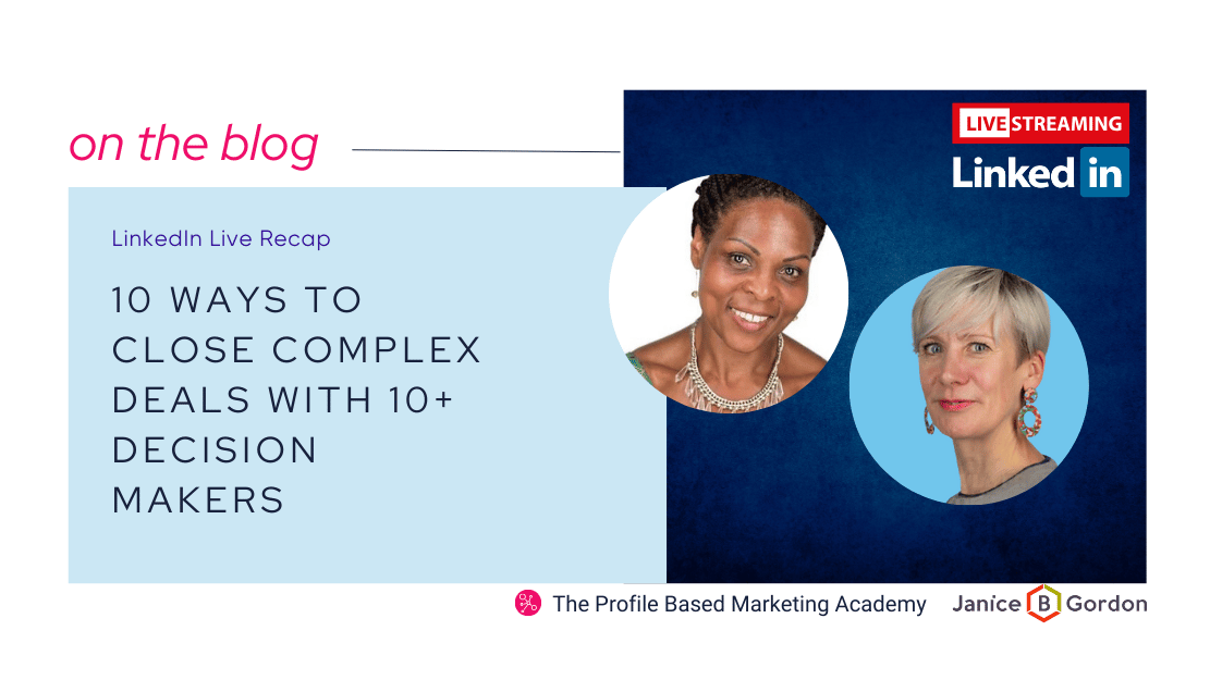LinkedIn Live with Janice